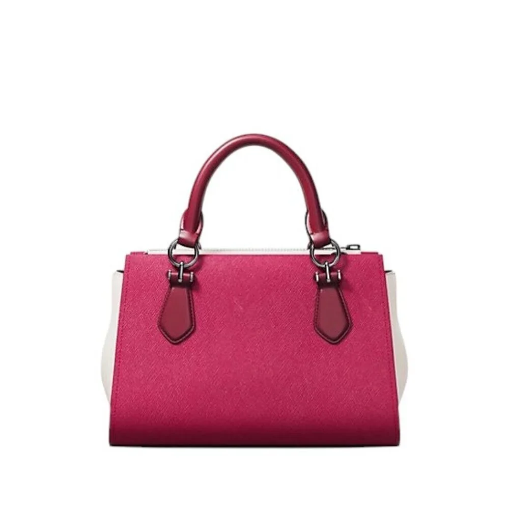MICHAEL KORS Marilyn Small Color-Block Saffiano Leather Messenger Bag – NWT